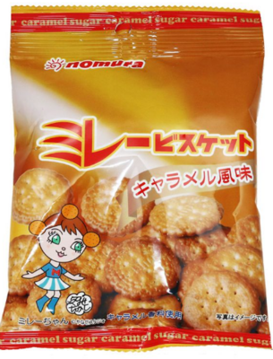 ミレービスケットキャラメル風味　７０ｇ