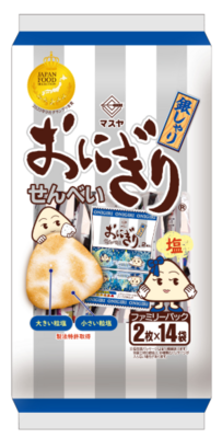 おにぎりせんべい銀しゃりファミリーパック　１４袋