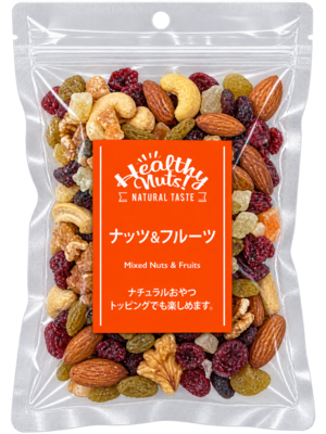 ナチュラルおやつ　ナッツ＆フルーツ　１４０ｇ