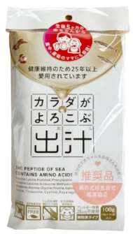 カラダがよろこぶ出汁 １０ｇ&times;１０包