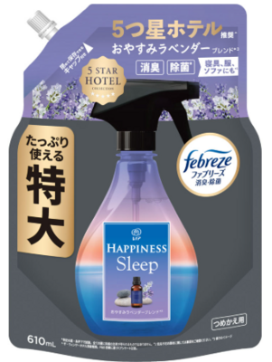レノアハピネスミスト　おやすみラベンダー詰替特大 ６１０ｍｌ