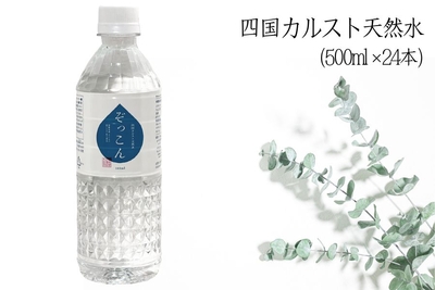 四国カルスト天然水ぞっこん500ml／2ℓ