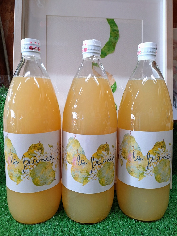 ﾃﾞｻﾞｲﾝ100％ｼﾞｭｰｽ[ﾗ・ﾌﾗﾝｽ] 1000ml×3本 | 滝口観光オンライン