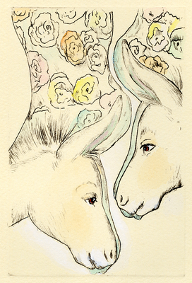 山本容子の版画とグッズ