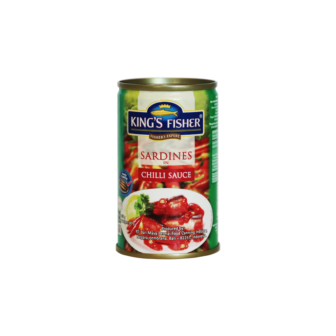 KING'S FISHER Sarden Saus Sambal イワシのチリソース煮 | マルキタ