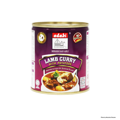 Adabi Lamb Curry ラムカレー缶