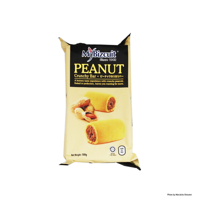 My Bizcuit Peanut Crunchy Bar ピーナッツクランチバー 