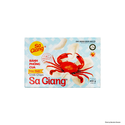 Sa Giang Crab Chips カニせんべい（フライ用）