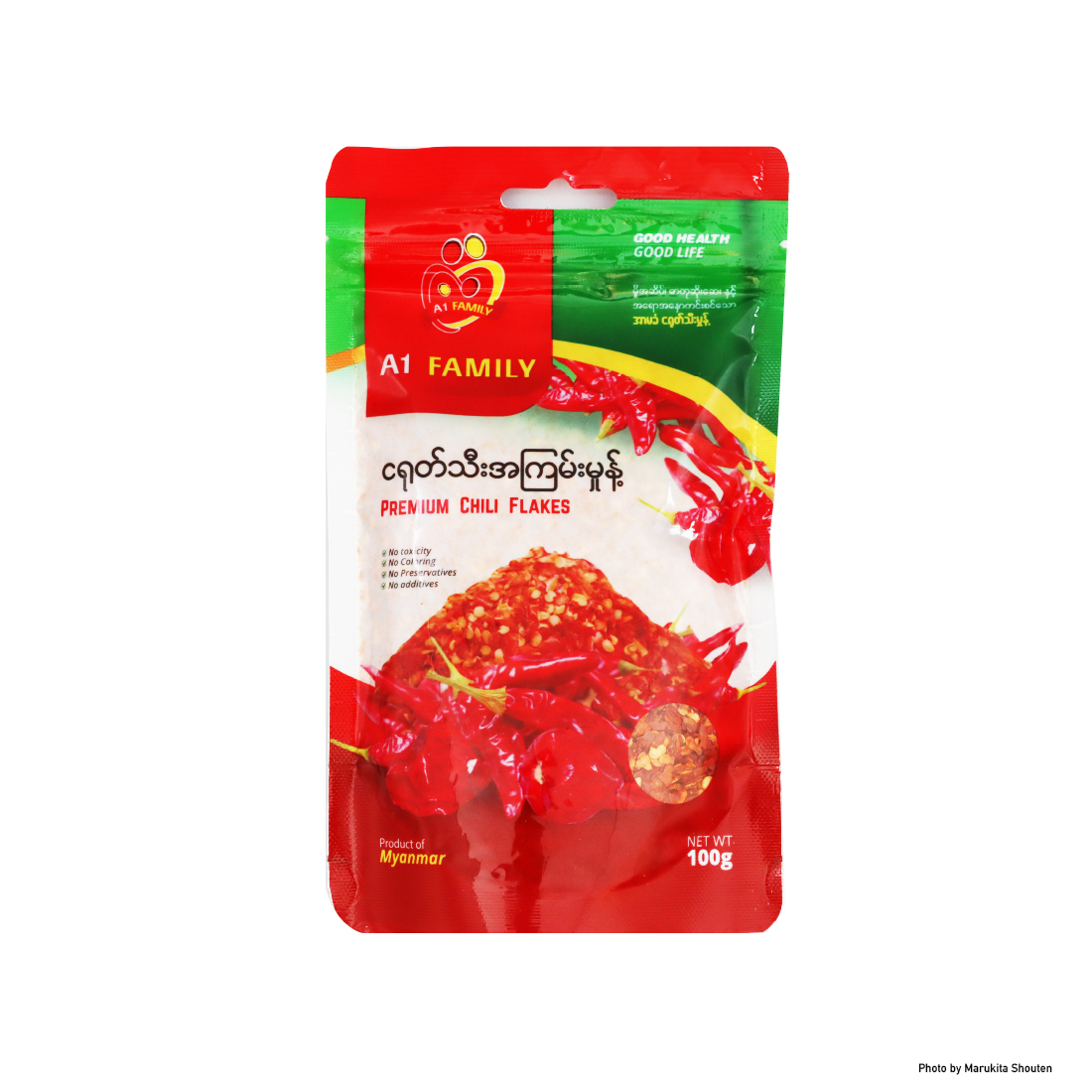 A1 Family Chili Flakes チリフレーク 100g | マルキタオンラインストア