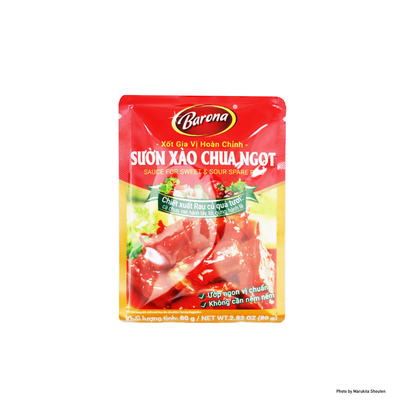 Barona Sườn xào chua ngọt Sauce for Sweet & Sour Spare Ribs バロナ スペアリブ用スウィートサワーソース