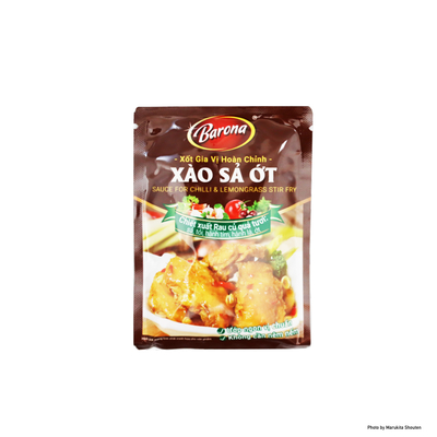 Barona Xào Sả Ớt Sauce for Chili & Lemongrass Stir Fry バロナ レモングラスと唐辛子のソース