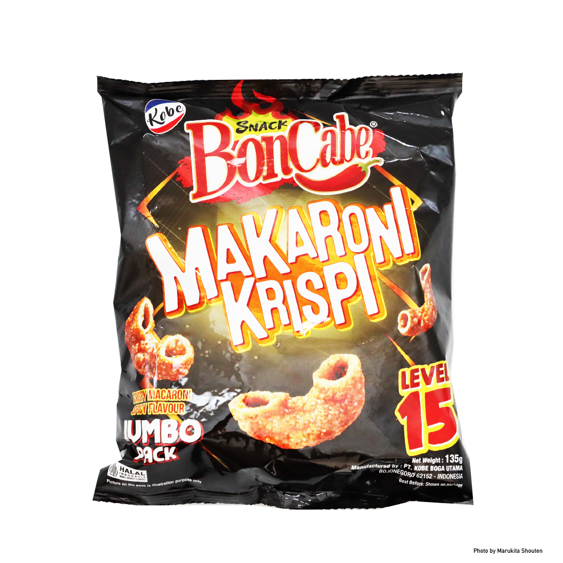 ダイエットフード Bon cabe Bon Cabe Makaroni Krispi Level 15 ボンチャベ マカロニスナック