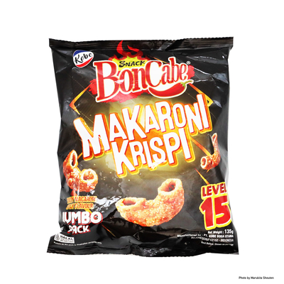 Bon Cabe Makaroni Krispi Level 15 ボンチャベ マカロニスナック レベル15