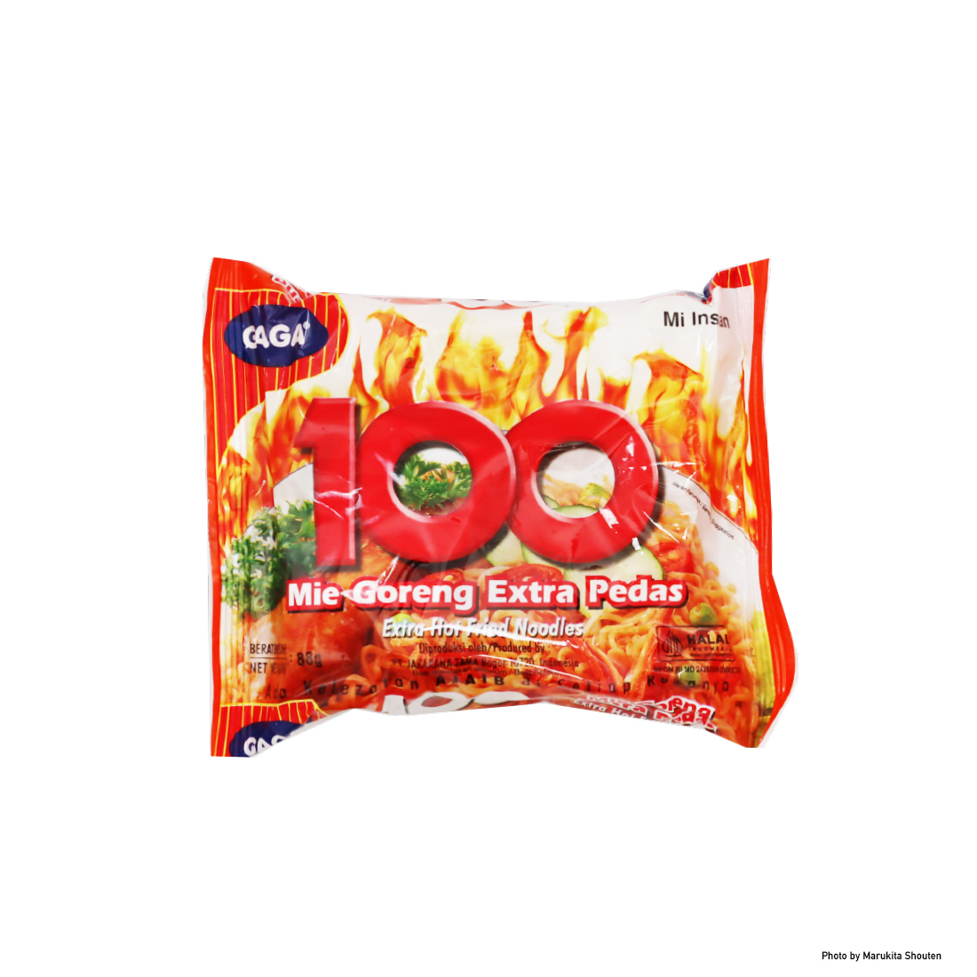 GAGA 100 Mie Goreng Extra Pedas ガガ 激辛ミーゴレン | マルキタ