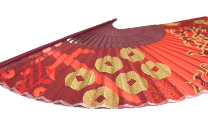 六文銭扇子 炎 | おみやげ処 北村