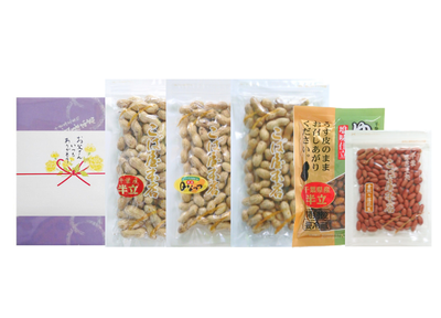 【父の日特集】3品種落花生詰合せ