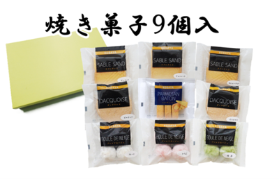 【10％引き】焼き菓子9個入