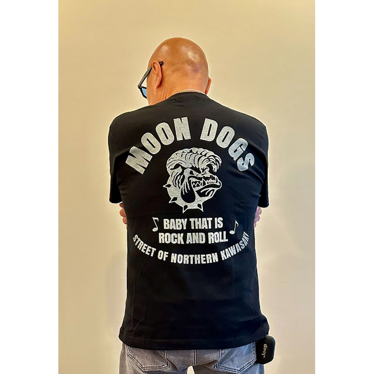 MOON DOGS Tシャツ BLACK IKURA SITE