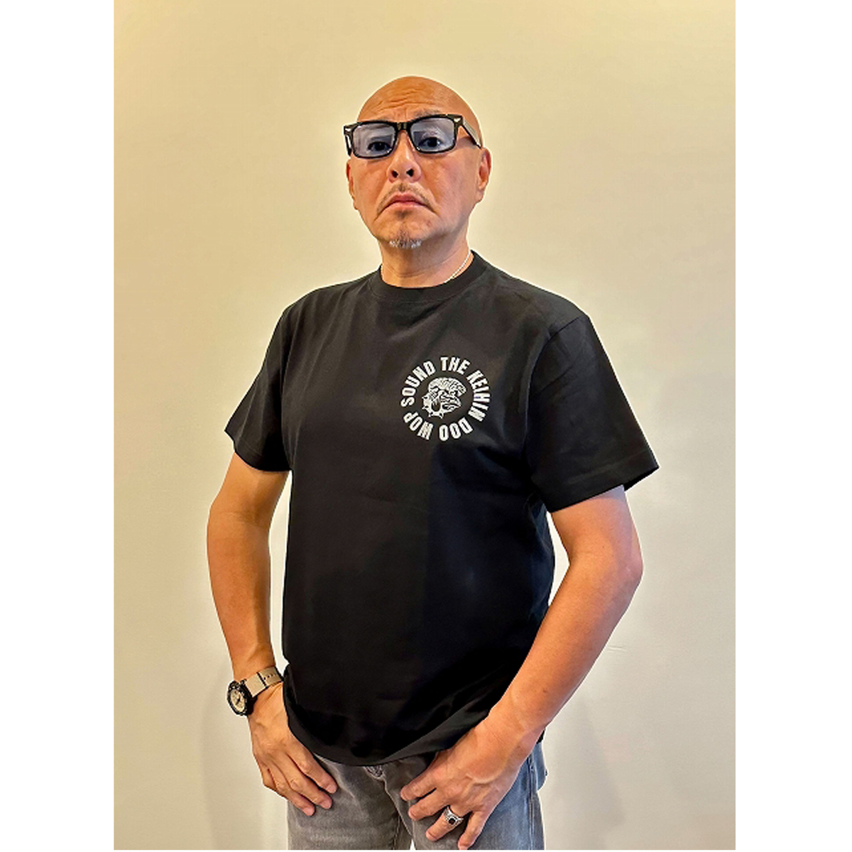MOON DOGS Tシャツ BLACK IKURA SITE