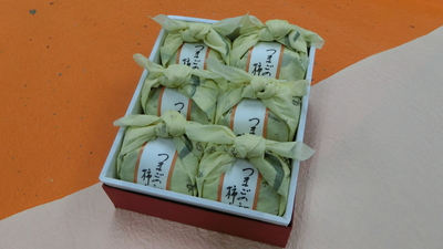 妻籠の秋　柿と栗（特大）　　6ヶ入り