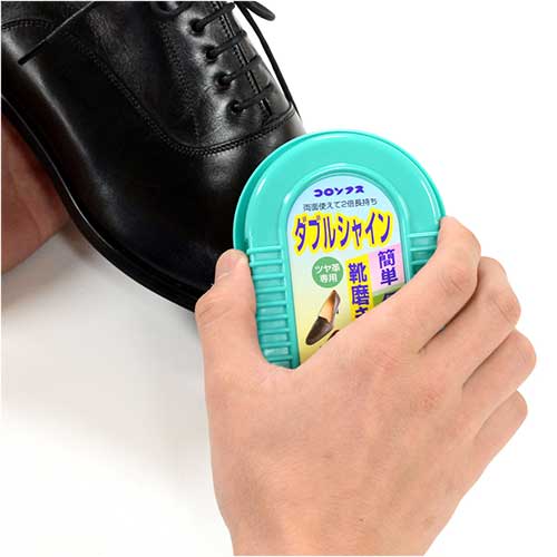 （まとめ） コロンブス革靴専用靴磨き ベーシック ダブルシャイン 1個 【×10セット】 ダブルシャイン ｜コロンブス公式オンラインショップ | コロンブス