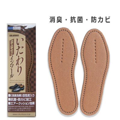 いたわりインソール 消臭 抗菌 防カビ効果 中敷き ムレ 秋雨
