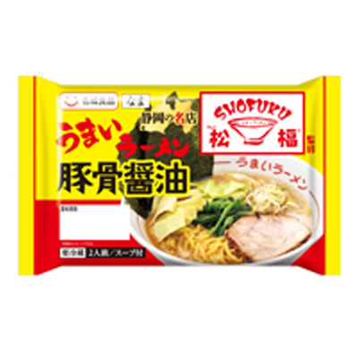 松楅監修うまいラーメン豚骨醬油2人前