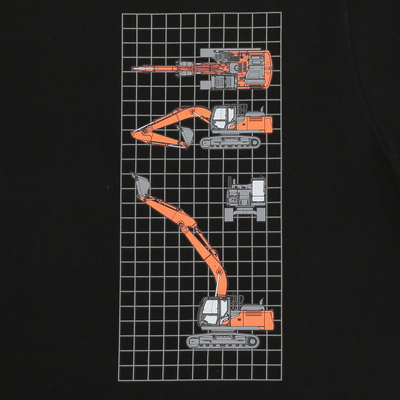 Tシャツ_ZX200-7ダイアグラム（ブラック）の画像 6枚目