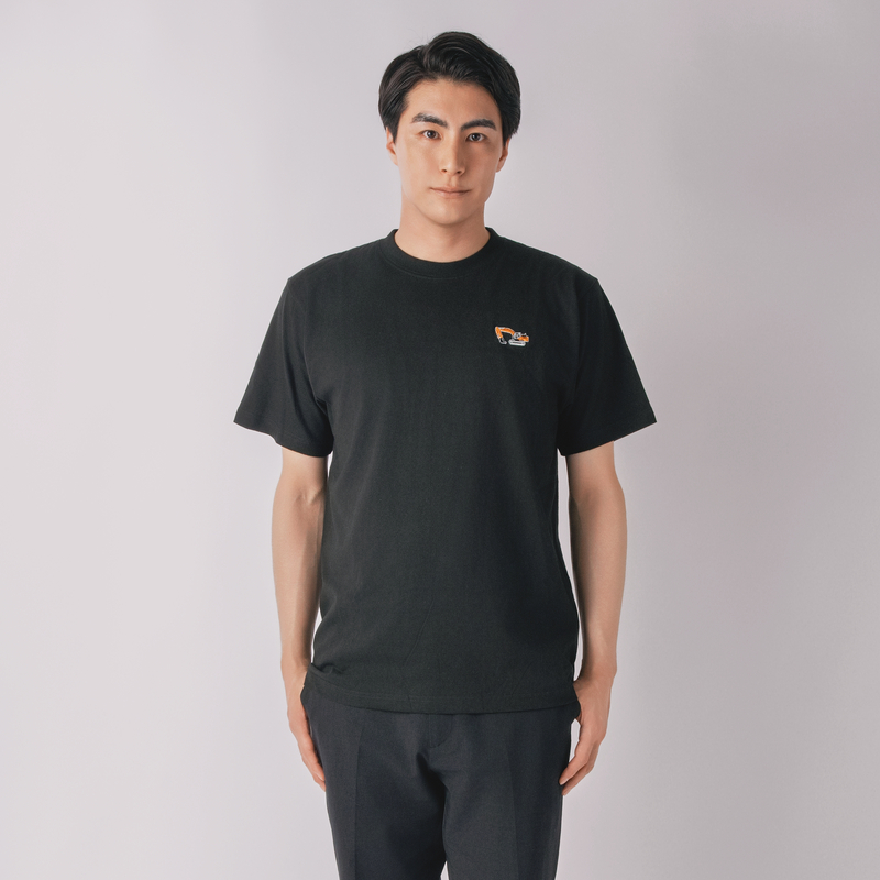 Tシャツ_ZX200-7刺繍 （ブラック）の画像