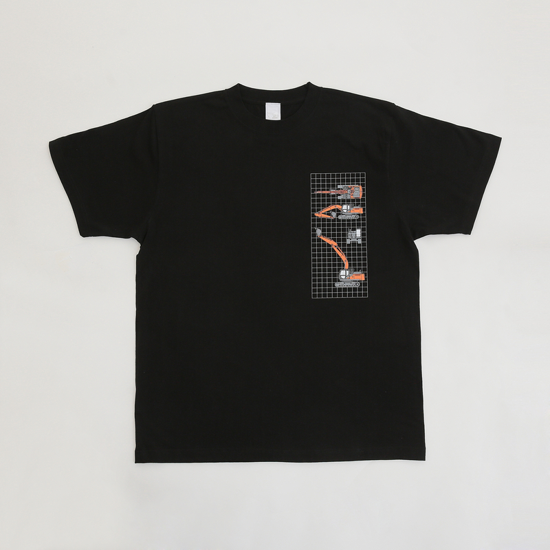 Tシャツ_ZX200-7ダイアグラム（ブラック）の画像 4枚目