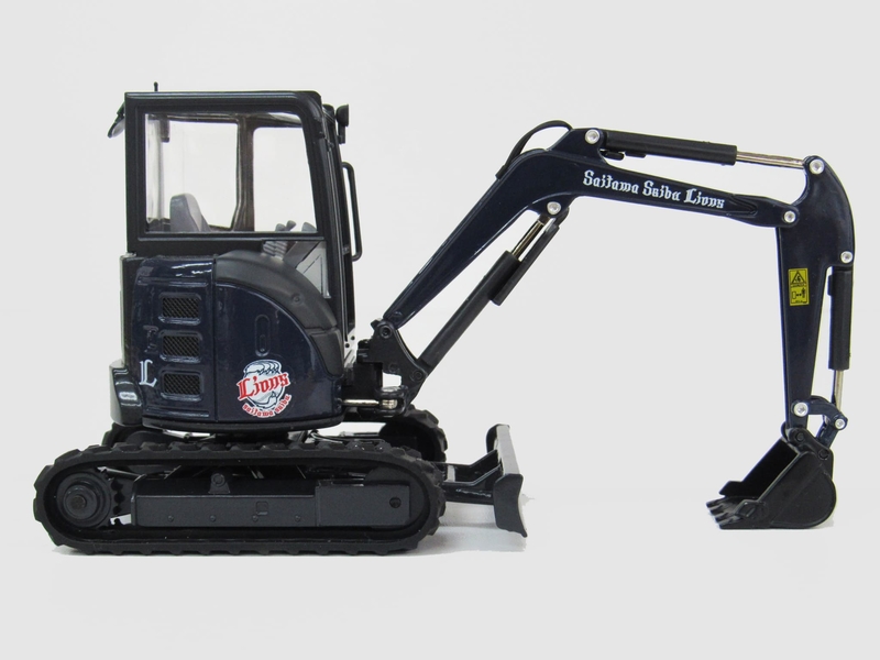 日立 重機 ショベルカー 埼玉西武ライオンズ ミニモデル ホーム ZX35U
