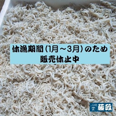 釜あげしらす　1ｋｇ箱入り