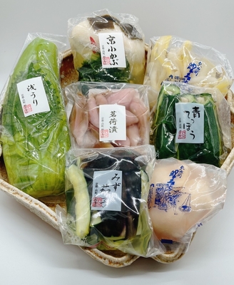 フレッシュ京つけもの　F-7初夏セット