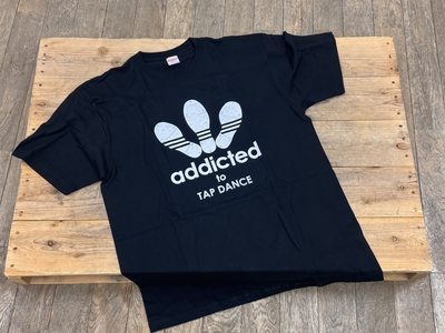 Addicted to TAP DANCE Tシャツ　B/W