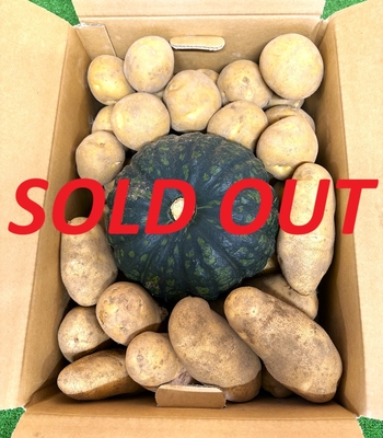 十勝めむろ産　じゃがいも2種＆かぼちゃセット10Kｇ