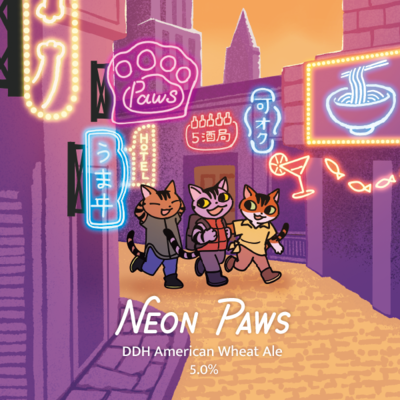 【単品・限定品】Neon Paws