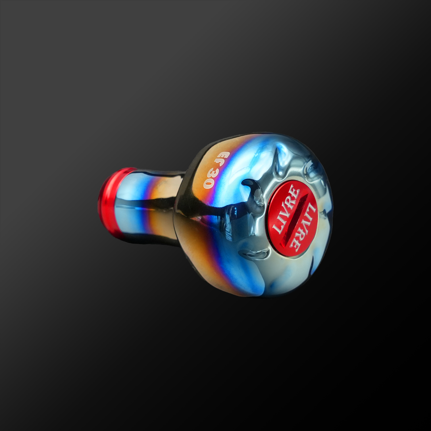 リール LIVRE BLACK SOUL Edge115 RED EDITION CRANK Edge 115 BLACK SOUL RED EDITION［販売終了