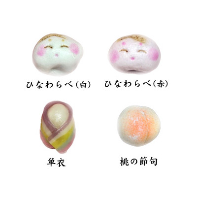 【ネットショップ限定】ひな祭り詰合せ　(上生菓子・薯蕷饅頭)　4種