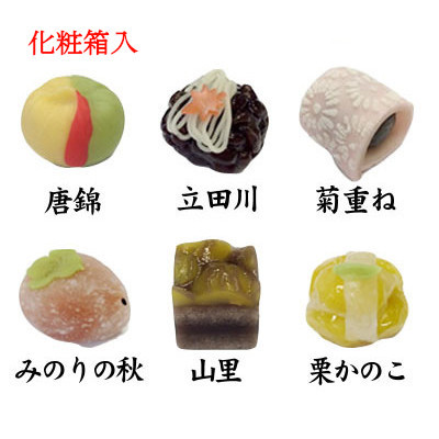 【ご贈答用】季節の上生菓子6種入り