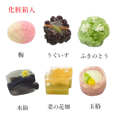 【ご贈答用】季節の上生菓子6種入り