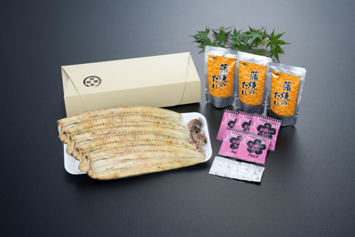 うなぎ白焼 大5本   