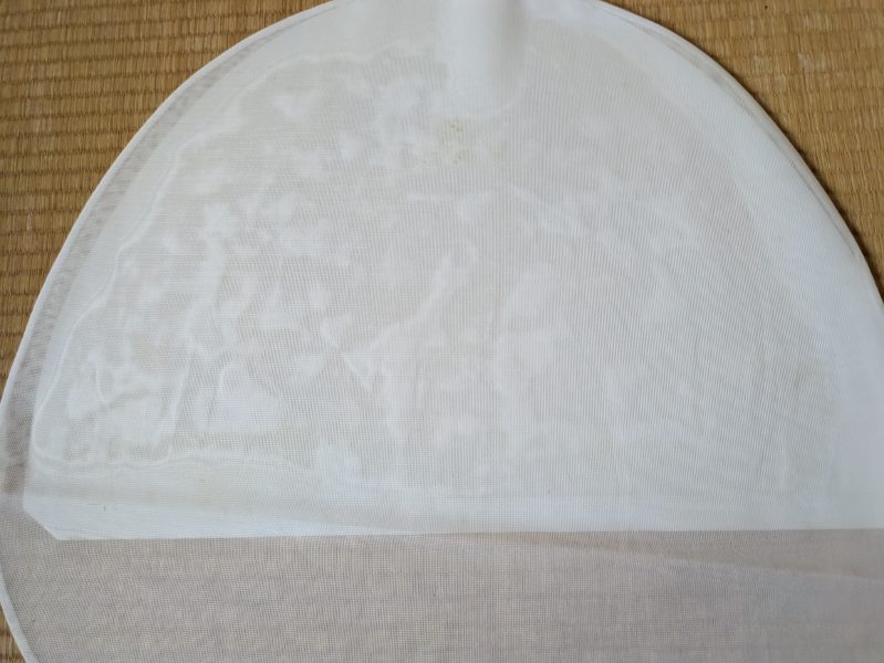 オーガンジー　綿帽子　２点 中古綿帽子 オーガンジー（off white wataboushi Used) | おかつらや