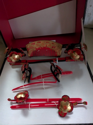 お色直し用かんざしセット(Wedding Kanzashi Set)