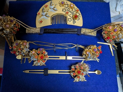 お色直し用かんざしセット(Wedding Kanzashi Set)