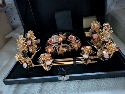 お色直し用かんざしセット(Wedding Kanzashi Set)