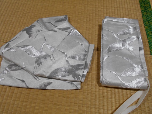 中古舞踊衣装 後見帯の作り帯 (Buyou Obi)① | おかつらや