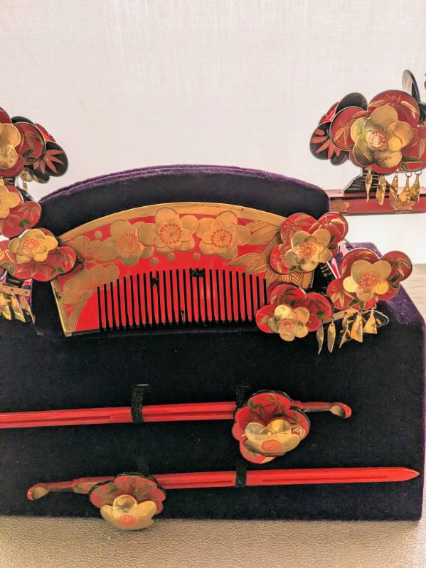 花嫁色かんざし 簪 花嫁 - メルカリ