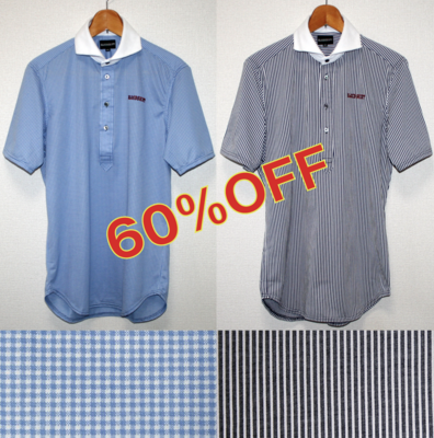 クレリック・パイルカラーシャツ・BLS-258・60％OFF