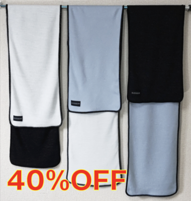 リバーシブル・マフラー：BLMF-01：￥5,280-