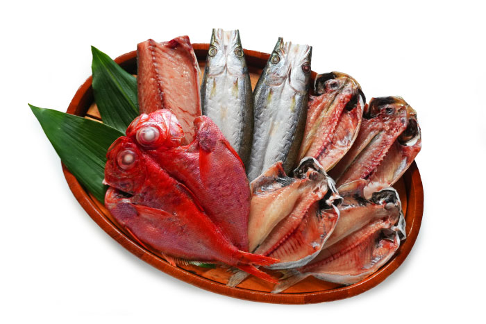 金目鯛入り干物詰合せ